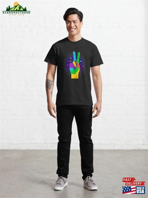 Gay Lgbt T-Shirt Design 2023‏ Classic Unisex Hoodie