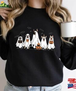 Ghost Dog Halloween Sweatshirt Sweater 2023 Happy Classic 3 Ghost Dog Halloween Sweatshirt Sweater 2023 Happy Classic 4