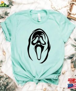 Ghost Mask Shirt Halloween Horror Face For Him Her Sweatshirt T-Shirt 2 Ghost Mask Shirt Halloween Horror Face For Him Her Sweatshirt T Shirt 3