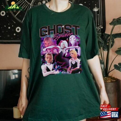 Ghost Spider Gwen Shirt Man Across The Classic T-Shirt