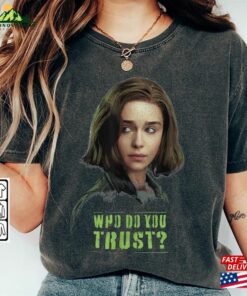 G’iah Who Do You Trust Movie Shirt Secret Invasion 2023 Tv Series Vintage 90S Y2k Unisex Sweatshirt