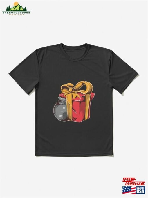 Gift Santa Claus Bomb Active T-Shirt Classic