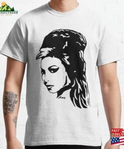 Gifts And Portraits Of Amy The Jazz Blues Queen For You In 2023 From Monofaces Classic T-Shirt Sweatshirt Unisex