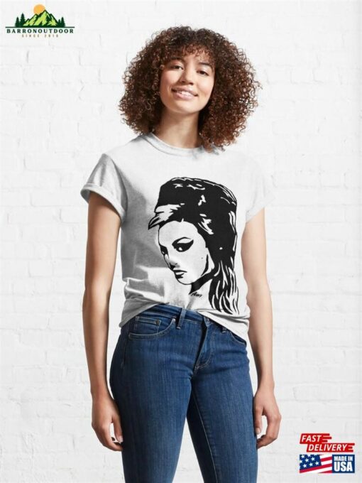 Gifts And Portraits Of Amy The Jazz Blues Queen For You In 2023 From Monofaces Classic T-Shirt Unisex Hoodie