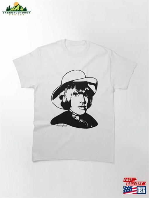 Gifts Of Brian Jones The 60 Amp’s Rock Icon For You In 2023 From Monofaces Classic T-Shirt Unisex