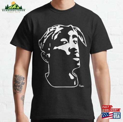 Gifts Portrait Of A Rap Legend From Monofaces For You In 2023 Classic T-Shirt Sweatshirt