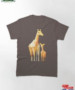 Giraffe Mom And Babe Classic T-Shirt Hoodie Sweatshirt Giraffe Mom And Babe Classic T-Shirt Hoodie Sweatshirt
