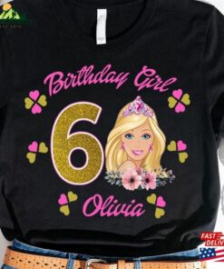 Girl Birthday Personalized Shirt Custom Blonde T-Shirt Unisex Girl Birthday Personalized Shirt Custom Blonde T-Shirt Unisex