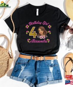 Girl Birthday Personalized Shirt Custom Blonde T Shirt Unisex 4