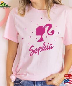 Girl Doll Personalized Name Shirt Babe Silhouette Birthday Family Color Pack Classic Hoodie Girl Doll Personalized Name Shirt Babe Silhouette Birthday Family Color Pack Classic Hoodie