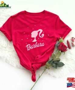 Girl Doll Personalized Name Shirt Babe Silhouette Birthday Family Color Pack Classic Hoodie 3