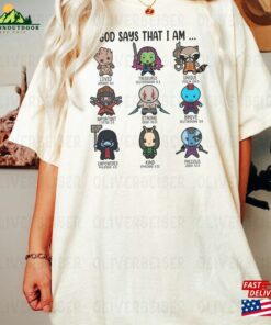 God Says That I Am Guardians Of The Galaxy Characters Shirt Disney Family Vacation Classic Unisex 2 God Says That I Am Guardians Of The Galaxy Characters Shirt Disney Family Vacation Classic Unisex 3