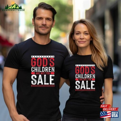 God’s Children Are Not For Sale Christian Tee Hoodie Unisex