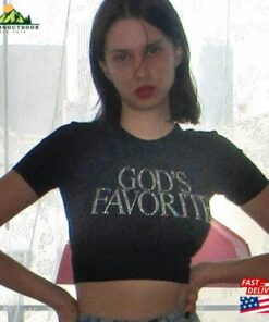 God’s Favorite Rhinestone Baby Tee Y2k T-Shirts 2000S Streetwear Clothes Barbie O Sweatshirt Unisex God’s Favorite Rhinestone Baby Tee Y2k T-Shirts 2000S Streetwear Clothes Barbie O Sweatshirt Unisex
