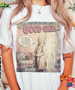 Good Omens Move Comic Shirt Crowley 90S Vintage Merch Book Art Aziraphale 2023 Retro Graphic Tee Unisex Gift Hoodie V4 T-Shirt 3 Good Omens Move Comic Shirt Crowley 90S Vintage Merch Book Art Aziraphale 2023 Retro Graphic Tee Unisex Gift Hoodie V4 T Shirt 4