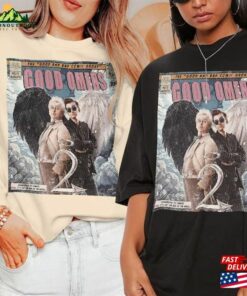 Good Omens Movie Comic Shirt Aziraphale 2023 Retro Graphic Tee Unisex Gift Hoodie Classic Sweatshirt Good Omens Movie Comic Shirt Aziraphale 2023 Retro Graphic Tee Unisex Gift Hoodie Classic Sweatshirt