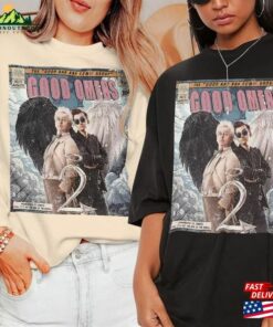Good Omens Movie Comic Shirt Aziraphale 2023 Retro Graphic Tee Unisex Gift Hoodie Sweatshirt T-Shirt Good Omens Movie Comic Shirt Aziraphale 2023 Retro Graphic Tee Unisex Gift Hoodie Sweatshirt T-Shirt