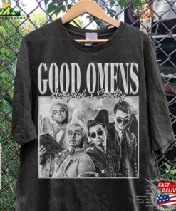 Good Omens Movie Shirt Crowley 90S Y2k Vintage Retro Style Sweatshirt Unisex T-Shirt Good Omens Movie Shirt Crowley 90S Y2k Vintage Retro Style Sweatshirt Unisex T-Shirt