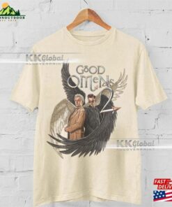 Good Omens Movie Shirt Crowley Vintage 90S Y2k Retro Style Sweatshirt Aziraphale 2023 Bootleg Unisex Gift For Classic 3
