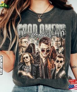 Good Omens Movie Shirt Crowley Vintage 90S Y2k Retro Style Sweatshirt Classic 2 Good Omens Movie Shirt Crowley Vintage 90S Y2k Retro Style Sweatshirt Classic 3