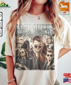 Good Omens Movie Shirt Crowley Vintage 90S Y2k Retro Style Sweatshirt Hoodie 3 Good Omens Movie Shirt Crowley Vintage 90S Y2k Retro Style Sweatshirt Hoodie 4
