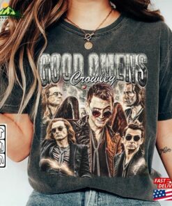 Good Omens Movie Shirt Crowley Vintage 90S Y2k Retro Style Sweatshirt Unisex Classic 2 Good Omens Movie Shirt Crowley Vintage 90S Y2k Retro Style Sweatshirt Unisex Classic 3