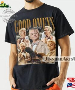 Good Omens Vintage Shirt Aziraphale Crowley 90S Sweater T-Shirt Hoodie 2 Good Omens Vintage Shirt Aziraphale Crowley 90S Sweater T Shirt Hoodie 3