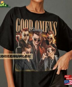 Good Omens Vintage Shirt Crowley 90S Sweater T-Shirt Sweatshirt Good Omens Vintage Shirt Crowley 90S Sweater T-Shirt Sweatshirt