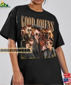 Good Omens Vintage Shirt Crowley 90S Sweater T-Shirt Sweatshirt Good Omens Vintage Shirt Crowley 90S Sweater T-Shirt Sweatshirt