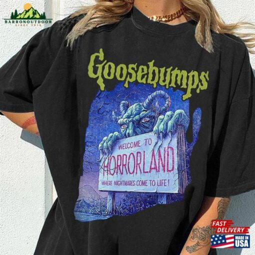 Goosebumps Halloween T-Shirt Vintage Goose Bumps Tee Retro Sweatshirt Unisex