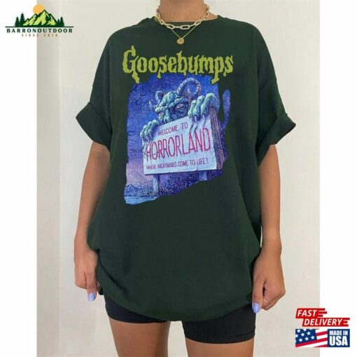 Goosebumps Halloween T-Shirt Vintage Goose Bumps Tee Retro Sweatshirt Unisex