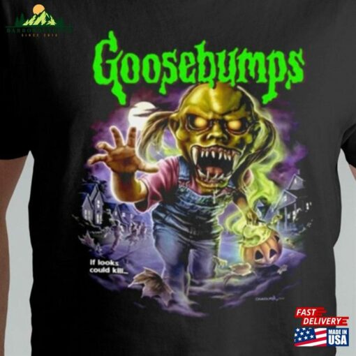 Goosebumps Horrorland Shirt Zombie Halloween Classic Unisex