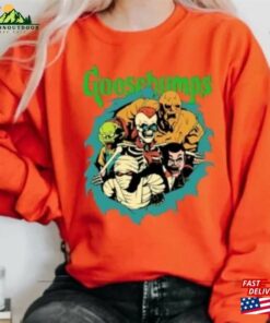Goosebumps Horrorland T-Shirt Sweatshirt Halloween Horror Movie Gift For Her Hoodie Classic Goosebumps Horrorland T-Shirt Sweatshirt Halloween Horror Movie Gift For Her Hoodie Classic