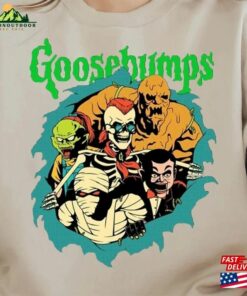 Goosebumps Horrorland T-Shirt Sweatshirt Halloween Horror Movie Gift For Her Hoodie Classic