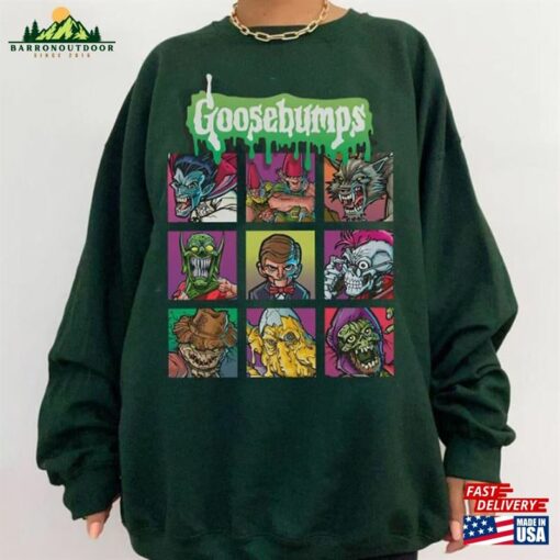 Goosebumps Say Cheese And Die Retro 90S T-Shirt Horrorland Halloween Shirt Unisex Hoodie