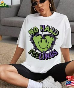 Graphic Tee No Hard Feelings Shirt Positivity Sweatshirt T-Shirt