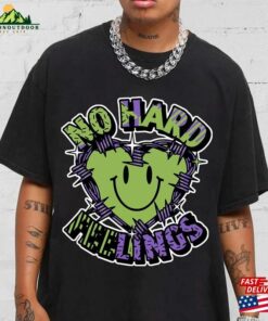 Graphic Tee No Hard Feelings Shirt Positivity Sweatshirt T-Shirt
