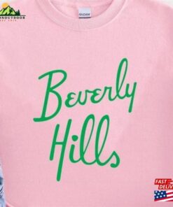 Green Beverly Hills Unisex T Shirts 80 Classic Hoodie
