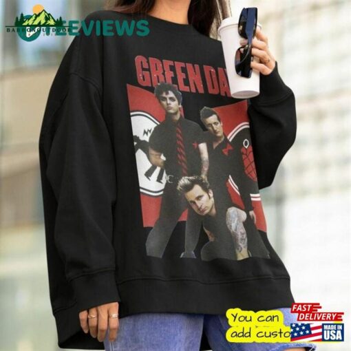 Green Day 2023 Tour Limited Edition T-Shirt Rock Band Concert Tee Hoodie Unisex