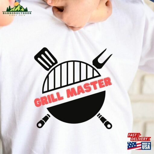 Grill Master Shirt Bbq Tee Barbecue Unisex Classic