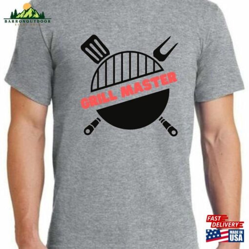 Grill Master Shirt Bbq Tee Barbecue Unisex Classic