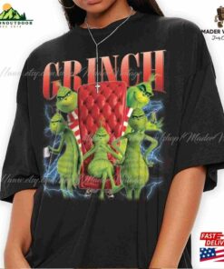 Grinch Christmas Sweatshirt Face Shirt Day Program Hoodie