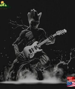 Groot Heavy Metal Shirt Unisex Graphic Tee Movie Hoodie T-Shirt