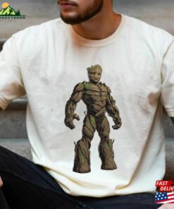 Groot Shirt Hero Pose Guardians Of The Galaxy Vol 3 Classic Sweatshirt
