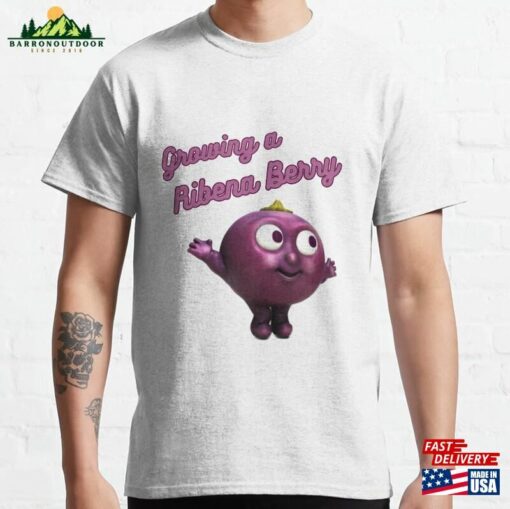 Growing A Ribena Berry Cute Pregnancy Classic T-Shirt Hoodie