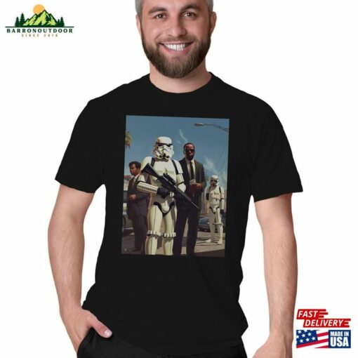 Gta Style Trooper Shirt Unisex Graphic Tee Movie T-Shirt Hoodie