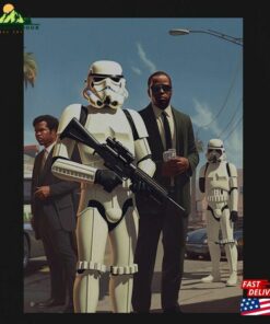 Gta Style Trooper Shirt Unisex Graphic Tee Movie T-Shirt Hoodie