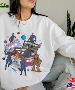 Guardians Galaxy Vol 3 Shirt Rocket Raccoon Tshirt Baby Groot Hoodie Unisex