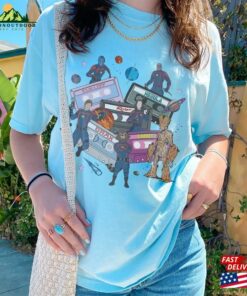 Guardians Galaxy Volume 3 Shirt Rocket Raccoon Baby Groot Classic Unisex