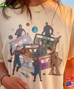 Guardians Galaxy Volume 3 Shirt Rocket Raccoon Baby Groot Classic Unisex